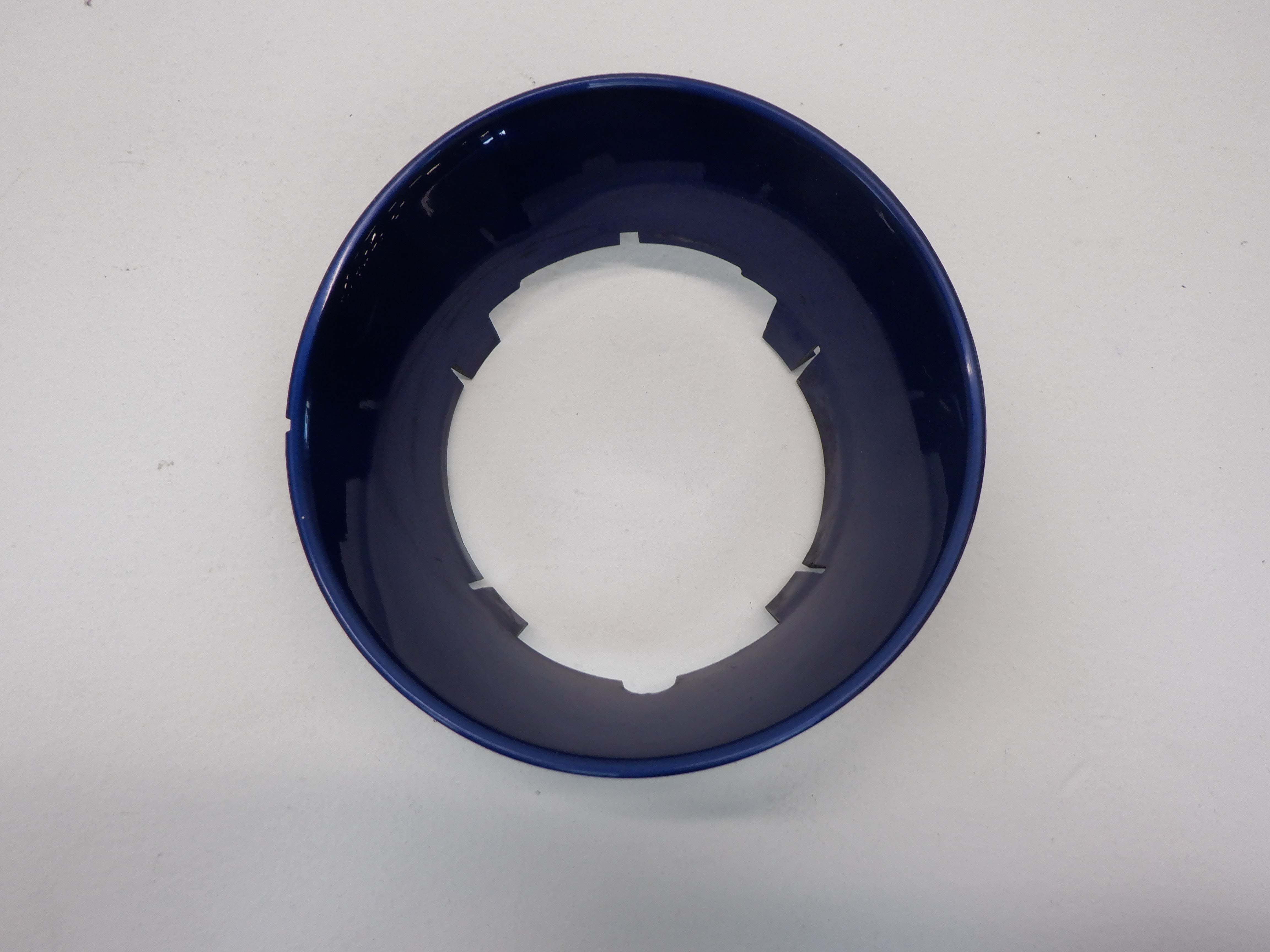 Mini Cooper, Mini Cooper Fuel Door Lid Housing Trim Indi Blue 51177076054 02-06 R50 R53 266